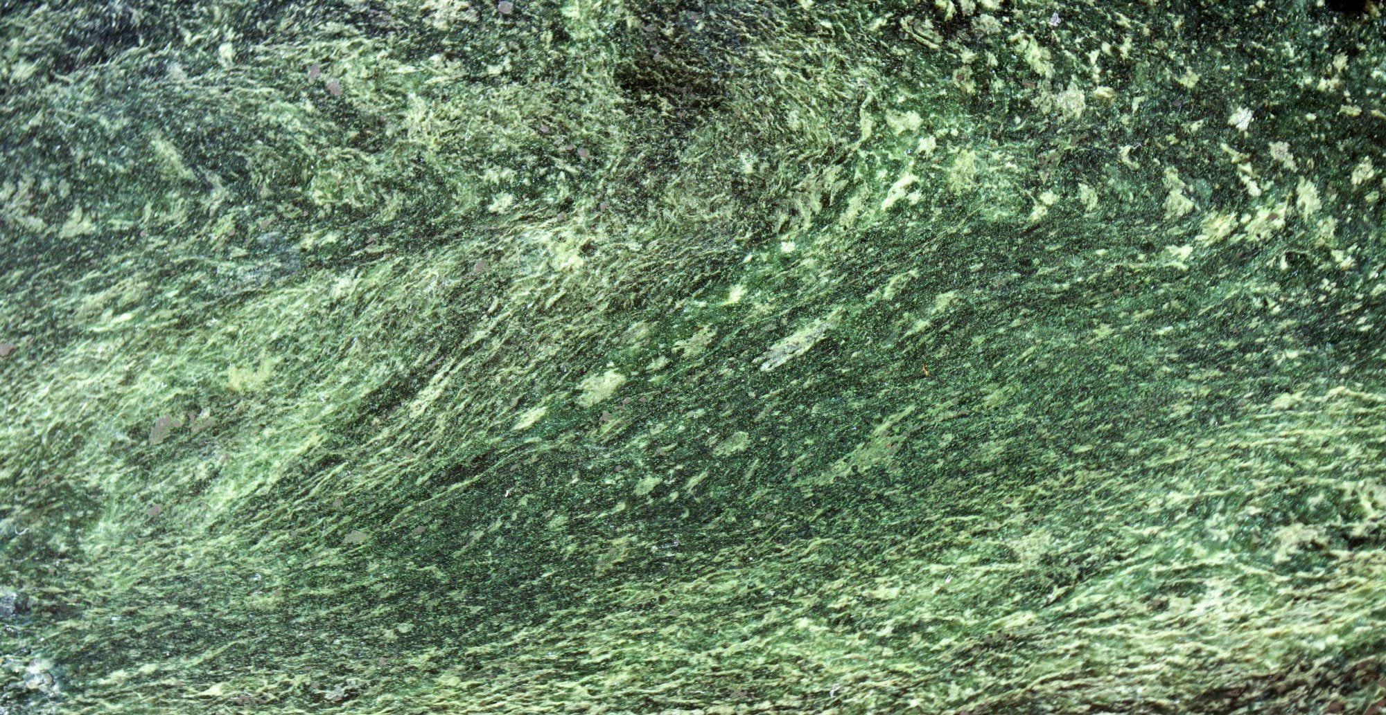 Pierre ophite verte avec taches feldspathiques ressemblant à des écailles de serpent - histoire antique grecque égyptienne