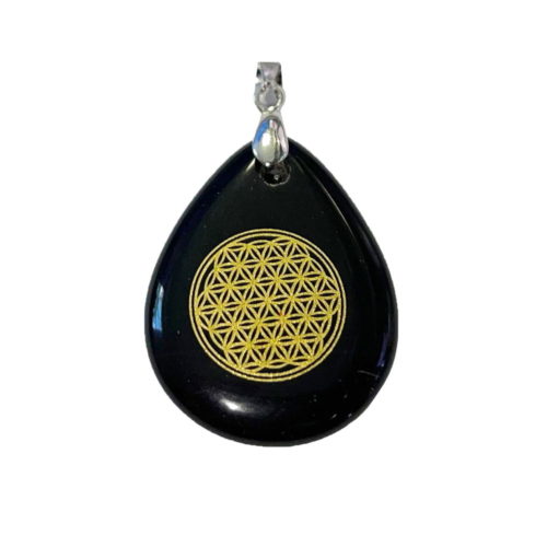 pendentif-obsidienne-noire-goutte-fleur-de-vie