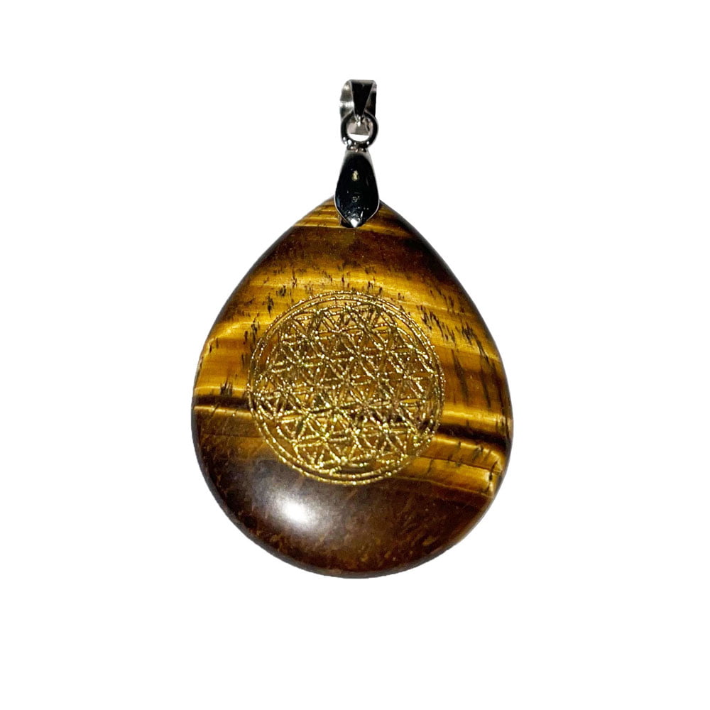 pendentif-oeil-de-tigre-goutte-fleur-de-vie