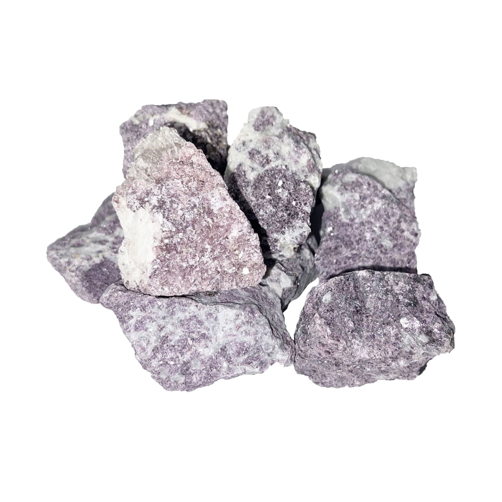 Pierres brutes Lépidolite - 500grs