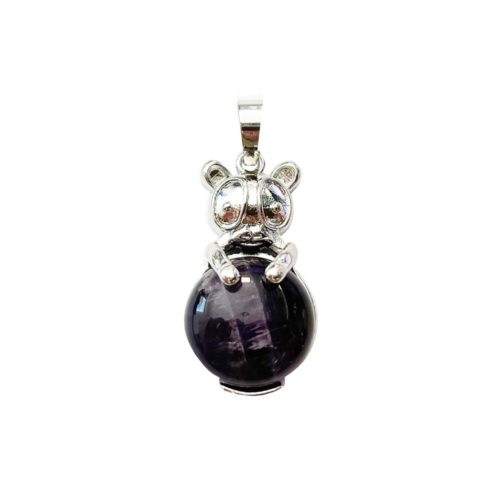 pendentif Améthyste Lapin