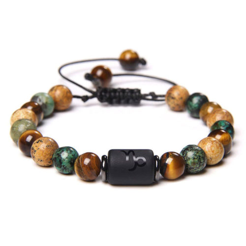 bracelet capricorne cordon ajustable