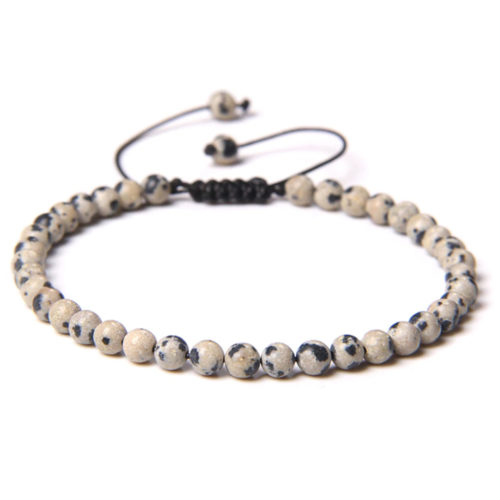 bracelet jaspe dalmatien