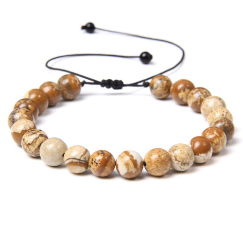 bracelet jaspe paysage