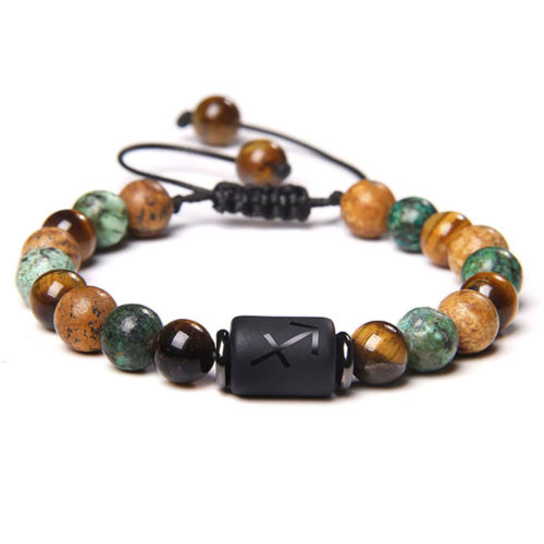 bracelet sagittaire cordon ajustable