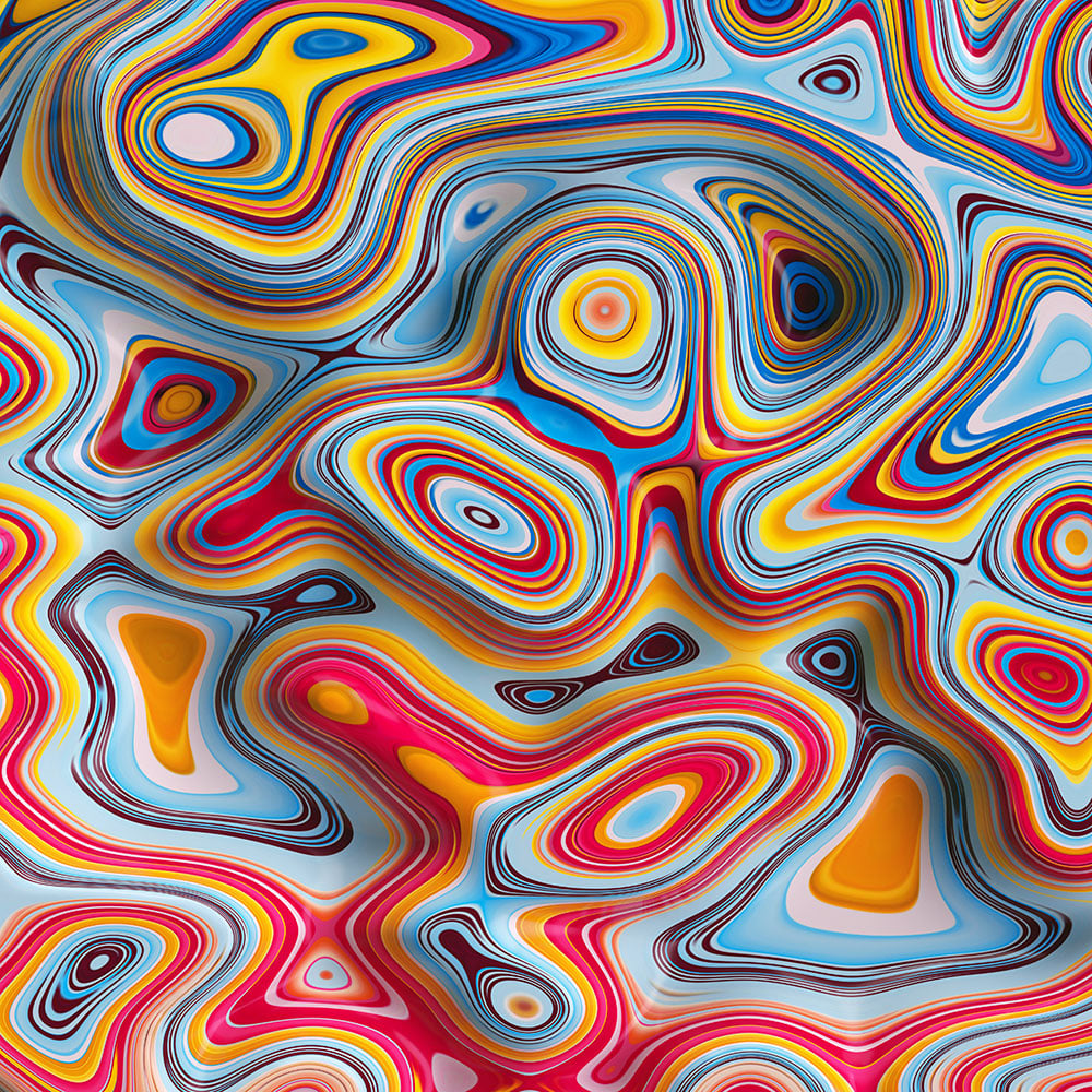 Fordite Detroit Agate - couches multicolores de peinture automobile polymérisée, histoire usines Ford 1940-1980