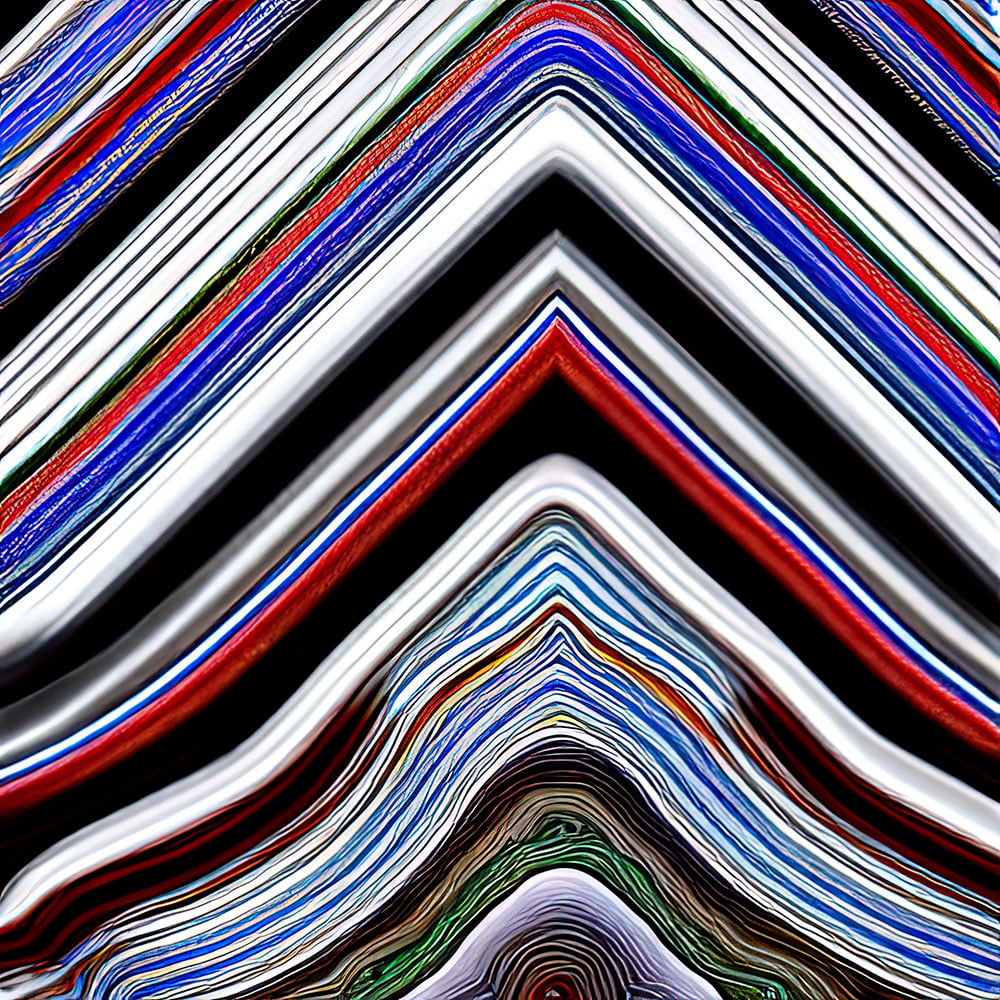 Fordite polie brillante - multicolore détroit, transformation créative et nostalgie industrielle