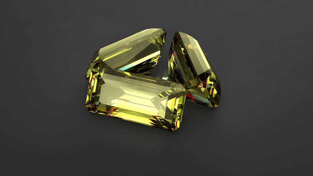 Rhodizite cristal rare transparente incolore — pierre maître minérale découverte 1834 par Gustav Rose