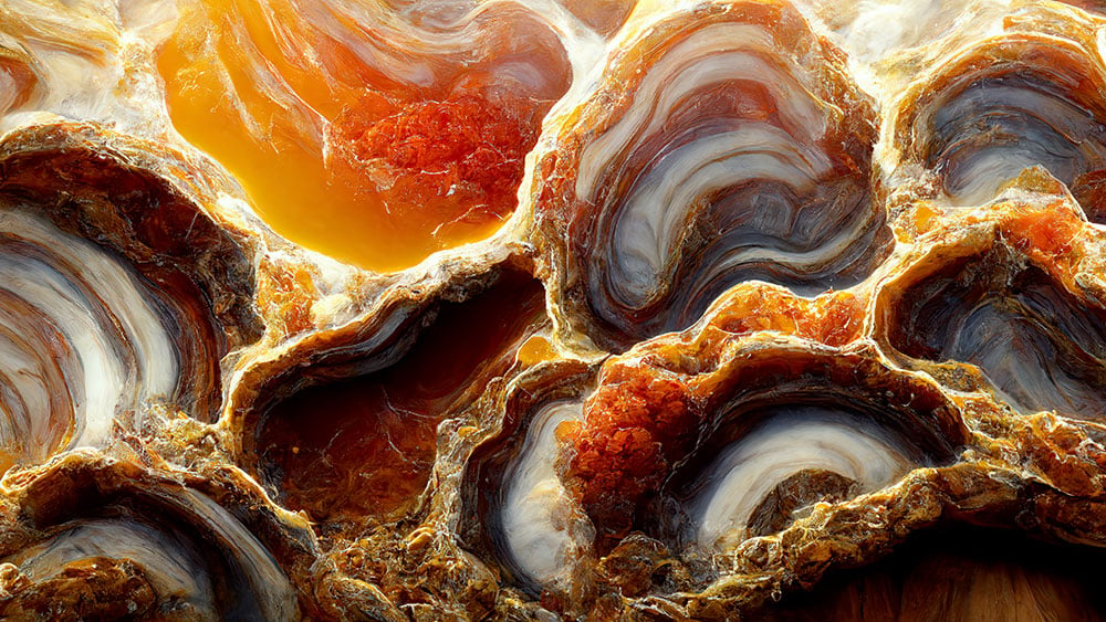 Agate de feu - vertus chakra racine chakra sacré lithothérapie énergie enracinement vitalité