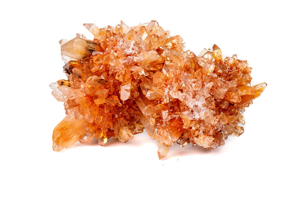 Pierre creedite brute incolore et translucide - découverte 1916 Creede Colorado minéralogistes Larsen Wells