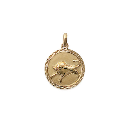 pendentif taureau 2plaqué