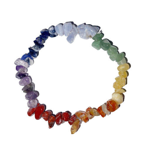 bracelet 7 chakras baroque