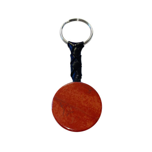 porte-clés jaspe rouge