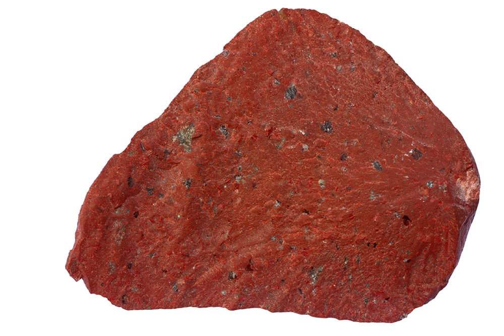 Porphyre impérial rouge profond - pierre pharaonique des empereurs romains, pouvoir et souveraineté