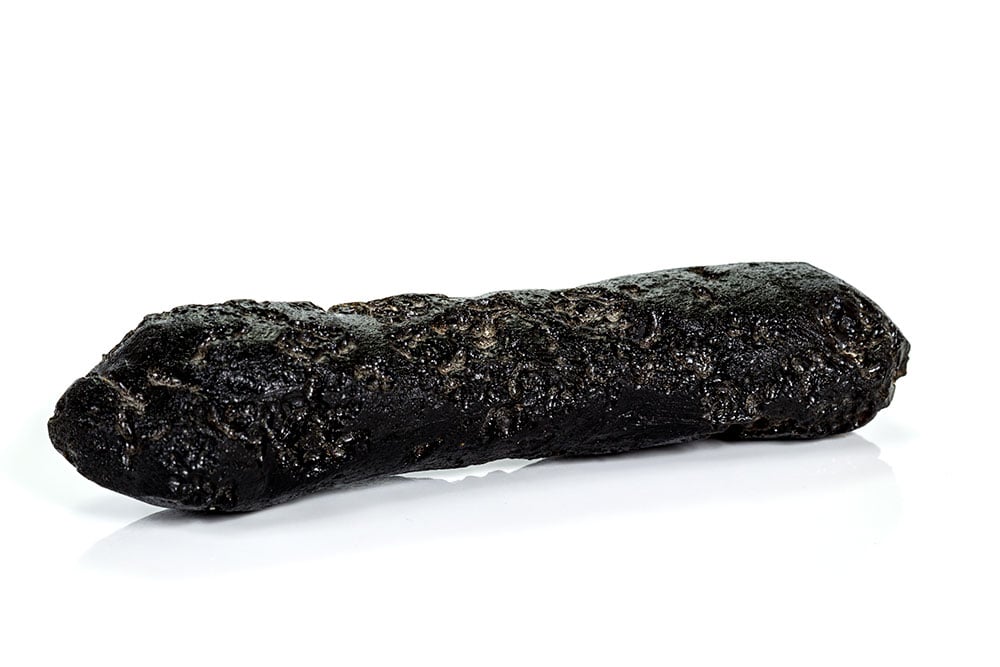 Tectite noire polies brutes - propriétés transformation résilience ancrage chakra racine cosmique