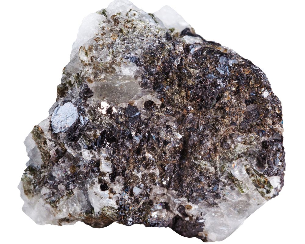 Cristaux jaune miel de sphalérite de Cantabrie, minéral sulfure de zinc aux propriétés optiques exceptionnelles