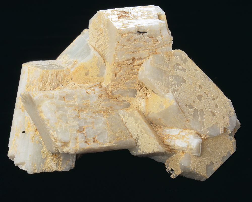 Anorthosite polie gris-bleu — vertus spirituelles et connexion cosmique lunaire