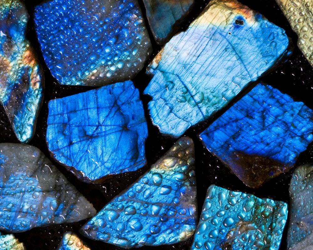Bytownite naturelle - origine et composition plagioclase calcique