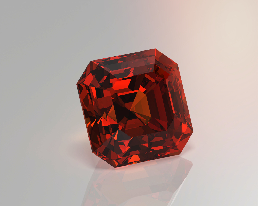 Grenat hessonite miel - vertus confiance, transformation karmique et harmonisation planète Rahu