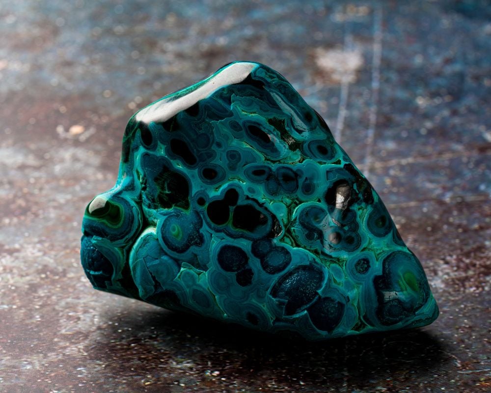 Malachite Chrysocolle - Histoire et gisements mondiaux