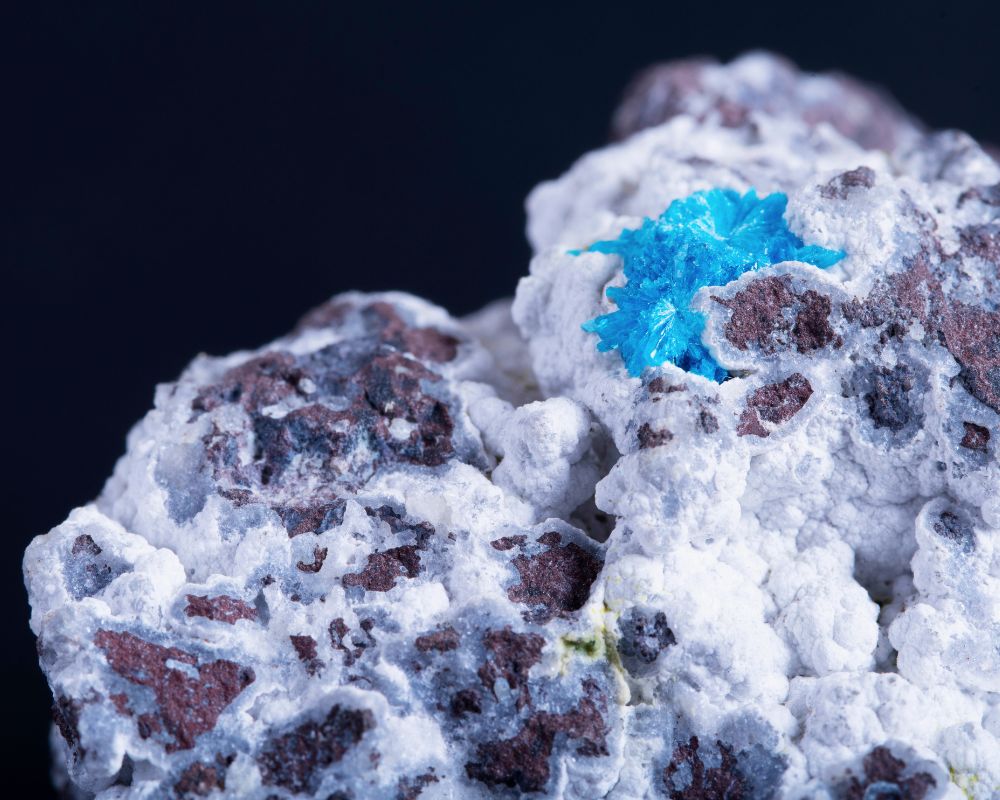 Heulandite naturelle Inde Maharashtra - cristaux tablettes origine composition zéolite