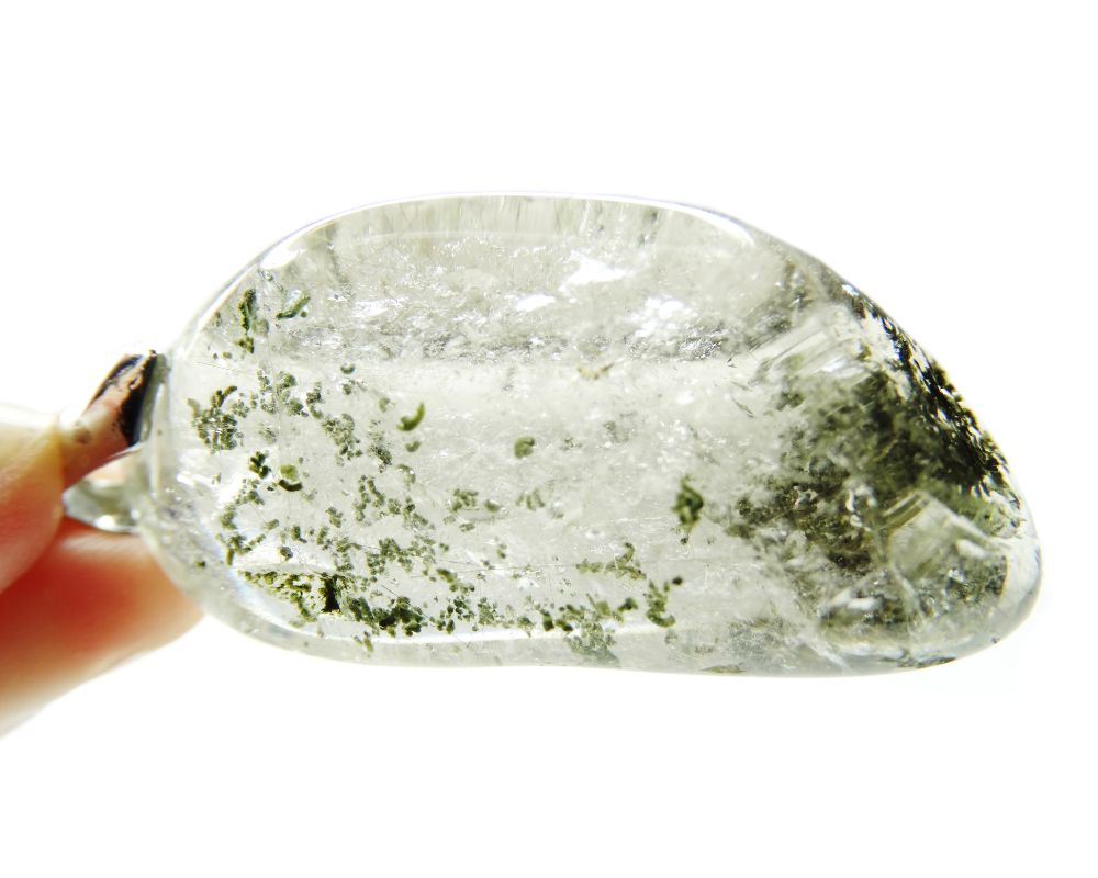 Quartz chlorite — gisements mondiaux Himalaya, Alpes suisses, Brésil et composition cristalline