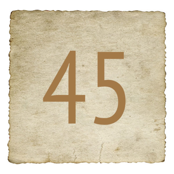 Chiffre 45 : Signification en Numérologie - France Minéraux
