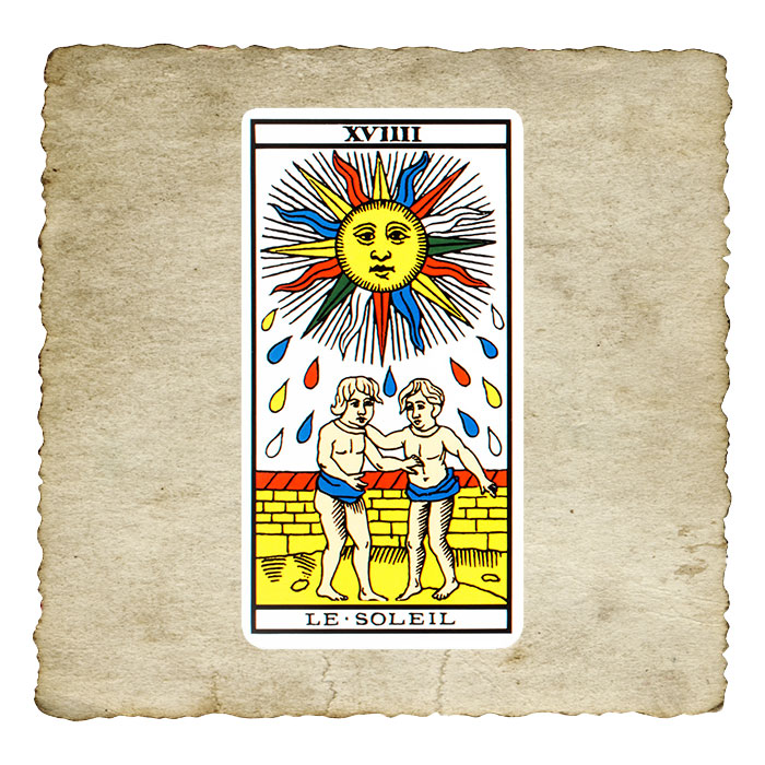 Le Soleil tarot de Marseille