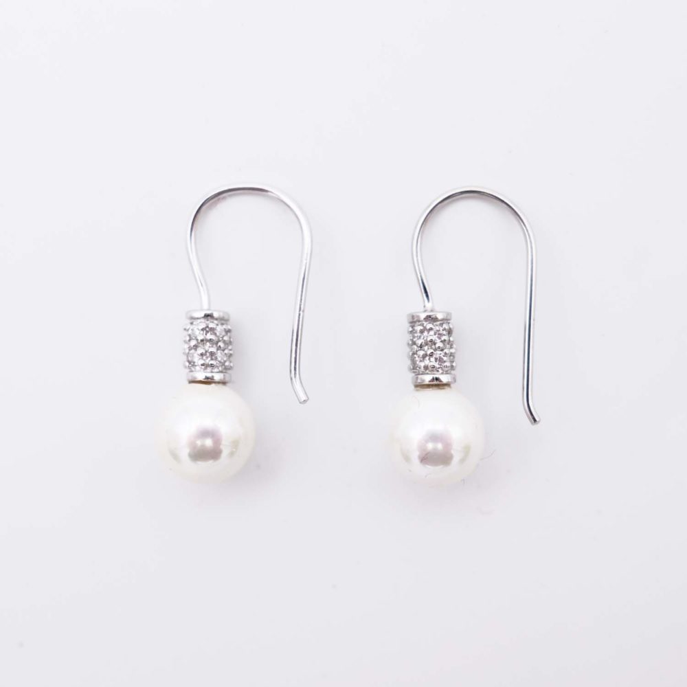 Boucles d'Oreilles en Perles de Majorque - 8 x 20 mm - Image 7