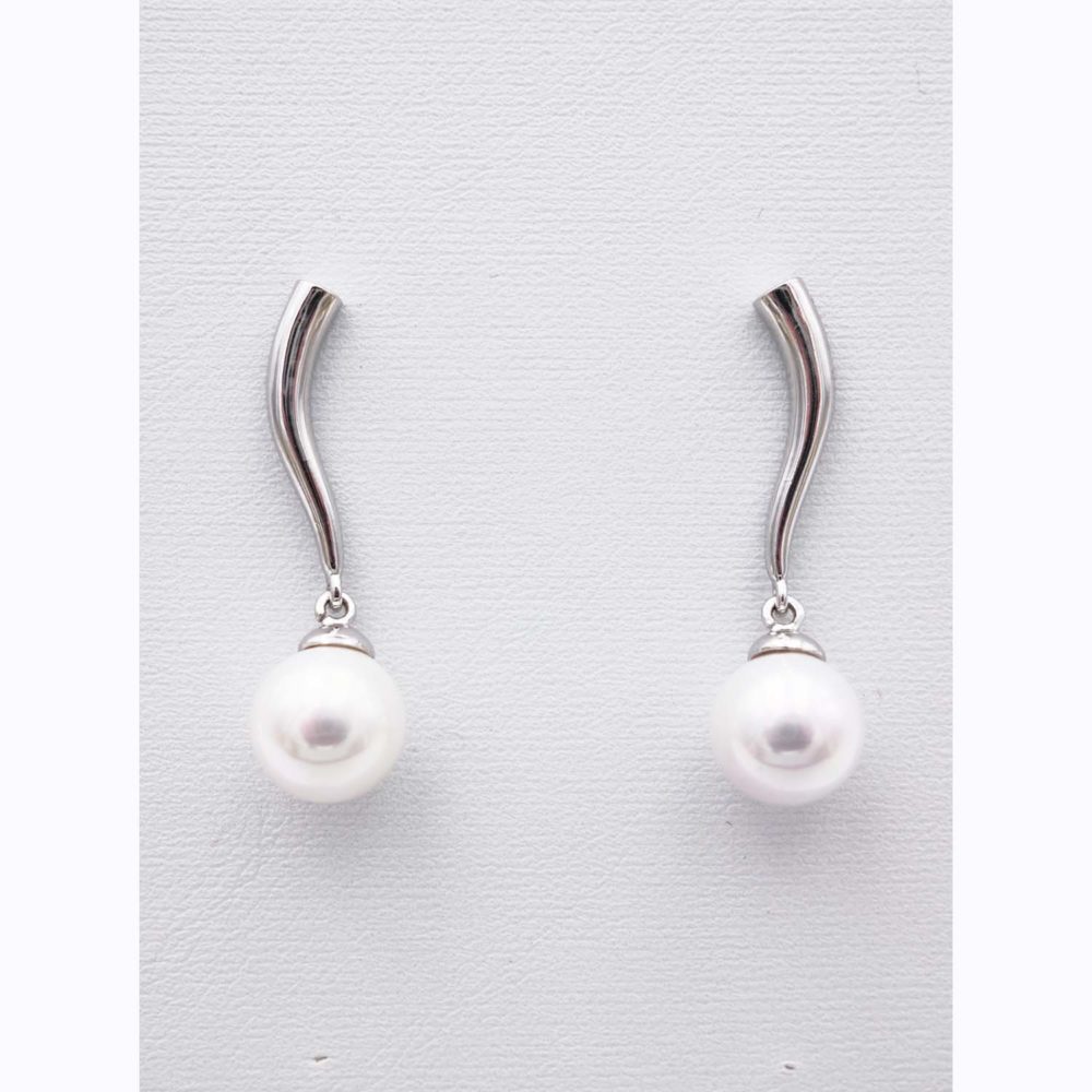 Boucles d'Oreilles en Perles de Majorque - 10 x 34 mm - Image 5