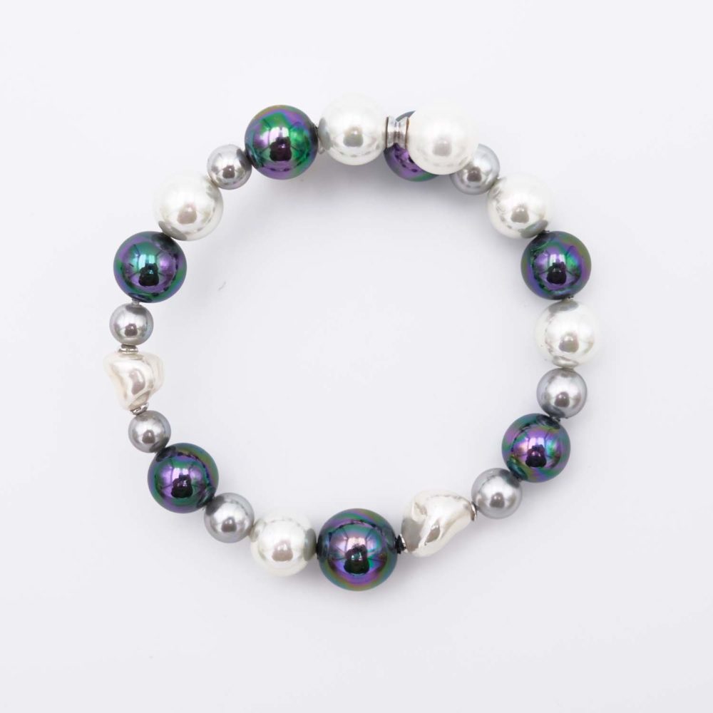 Bracelet en Perles de Majorque - 6 à 12 mm - Multiformes - Image 2