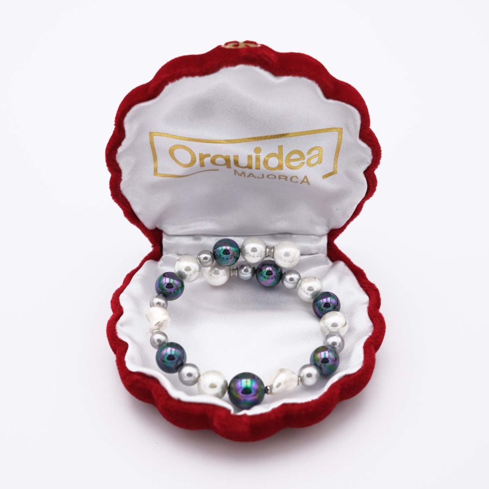 Bracelet en Perles de Majorque - 6 à 12 mm - Multiformes - Image 3