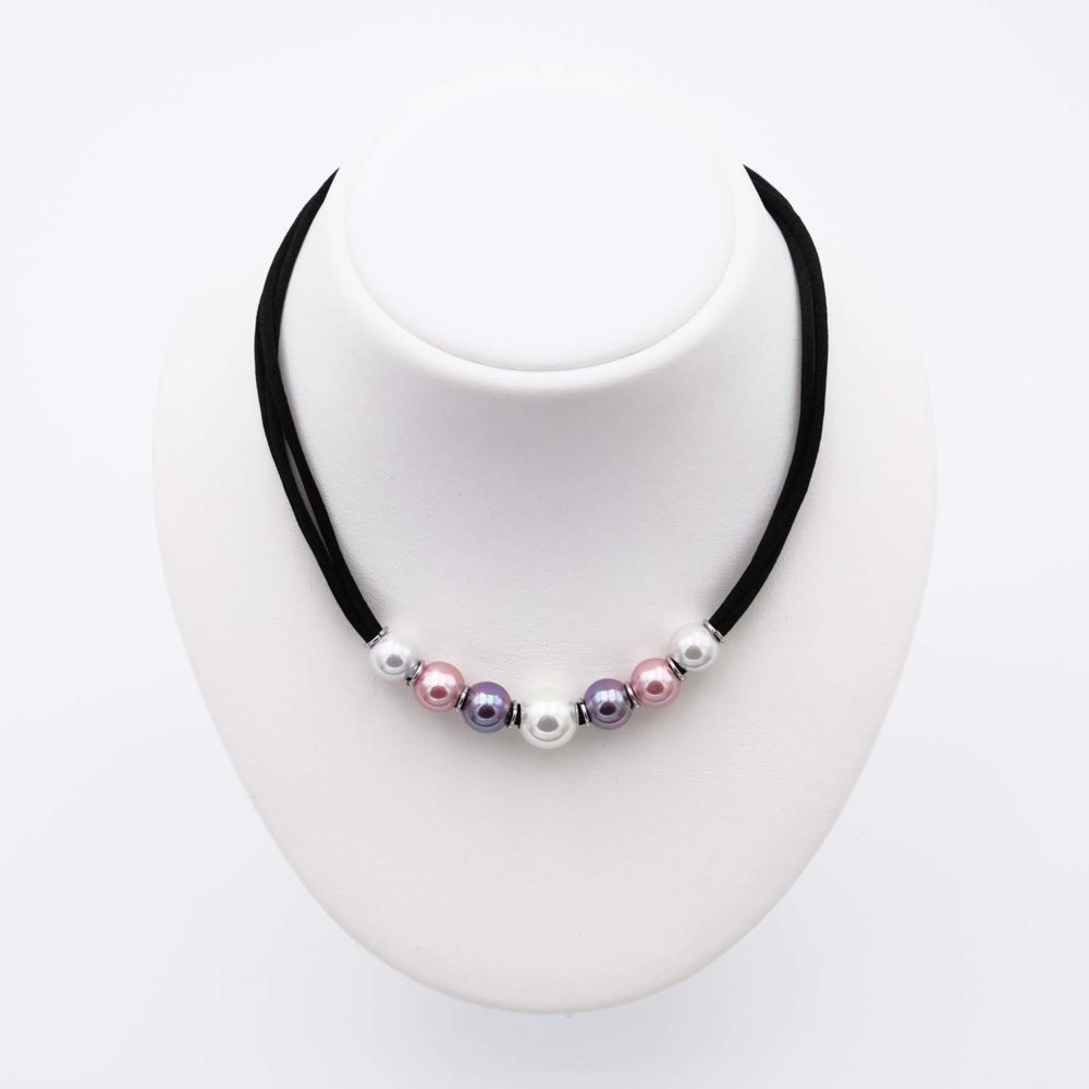 Collier en Perles de Majorque - 10 à 12 mm - Long. 38 cm - Image 4