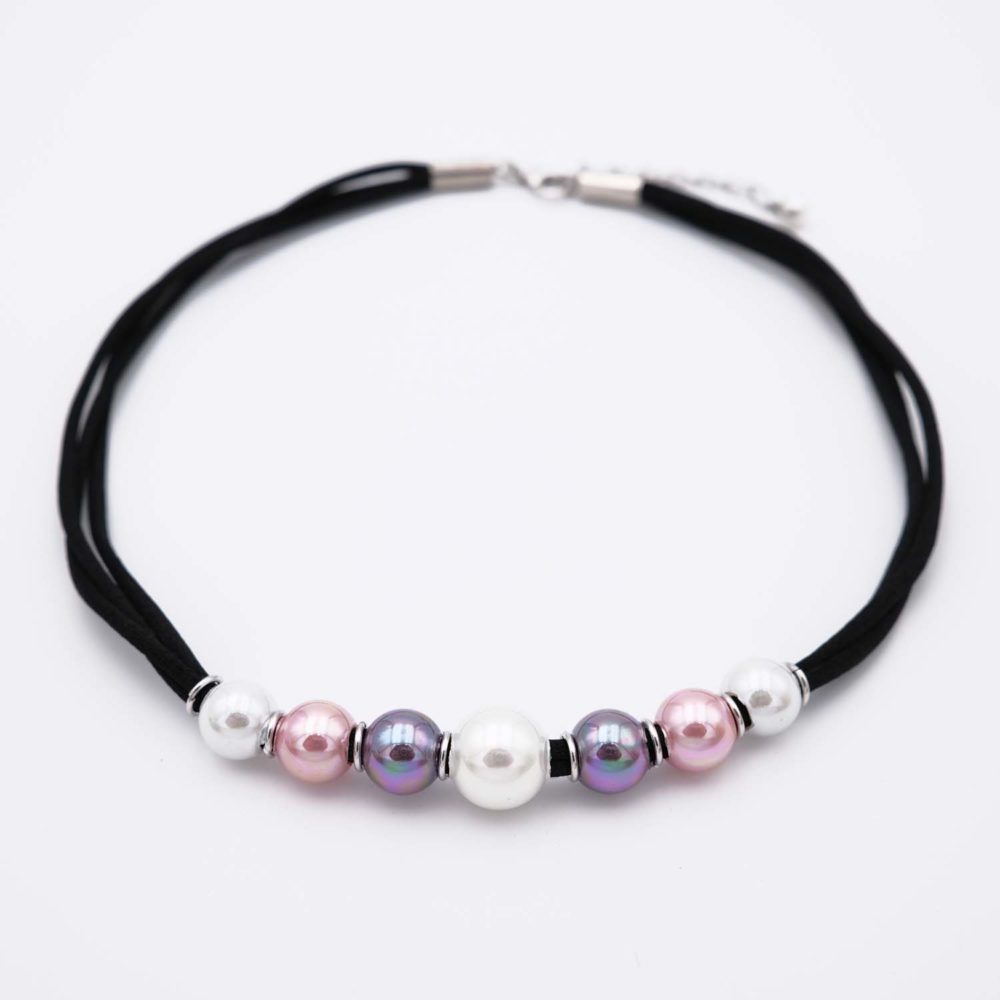 Collier en Perles de Majorque - 10 à 12 mm - Long. 38 cm - Image 3