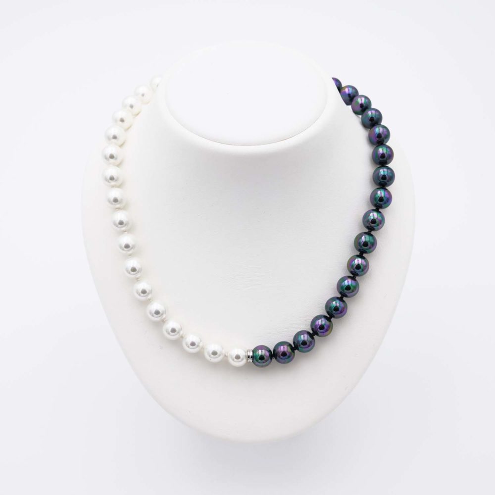 Collier en Perles de Majorque - 10 mm - Long. 45 cm - Image 4