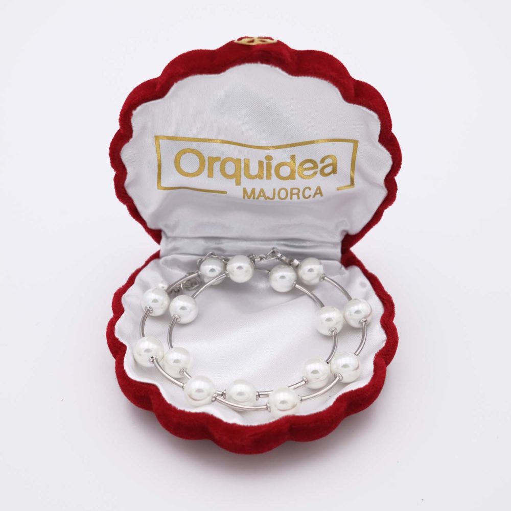 Collier en Perles de Majorque - 10 mm - Long. 38 à 46 cm - Image 6