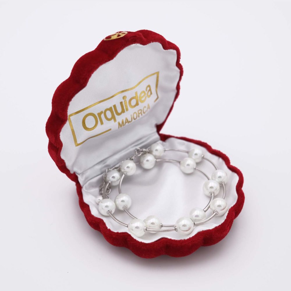 Collier en Perles de Majorque - 10 mm - Long. 38 à 46 cm - Image 7