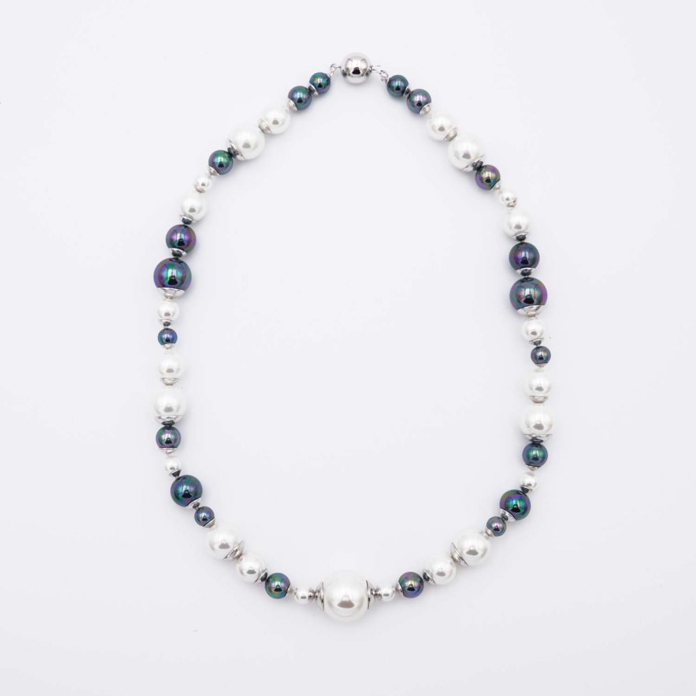Collier en Perles de Majorque - 6 à 16 mm - Long. 45 cm - Image 3