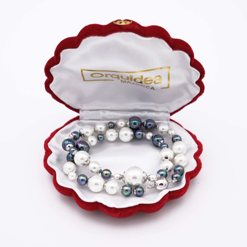 Collier en Perles de Majorque - 6 à 16 mm - Long. 45 cm - Image 7