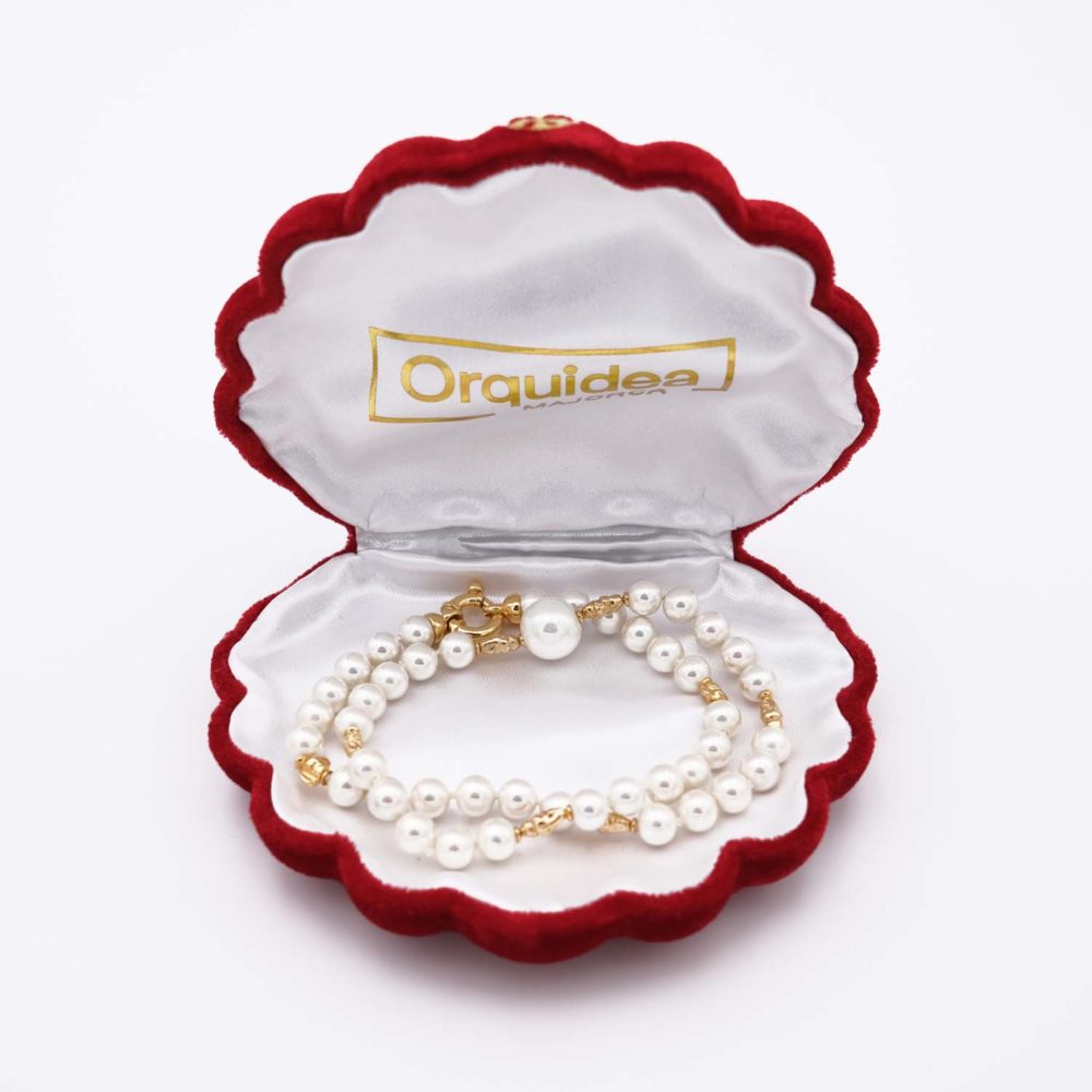 Collier en Perles de Majorque - 7 à 12 mm - Long. 45 cm - Image 7