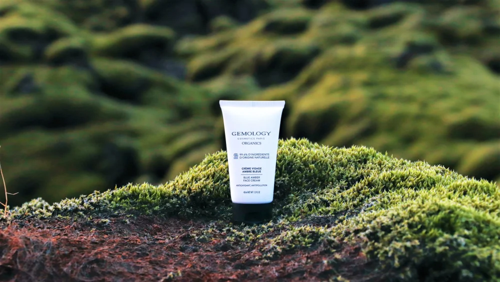 Crème visage certifiée bio ambre bleue organics - hydratante, antioxydante - Image 2