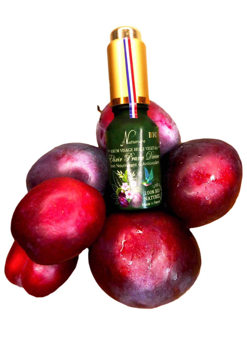 Élixir Prune Divine Bio - Huile Végétale 15mL - Image 2