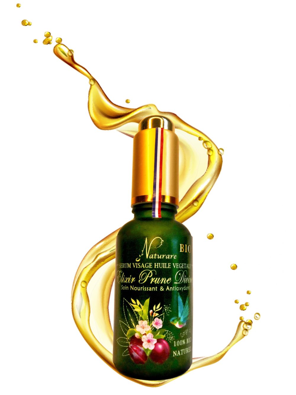 Élixir Prune Divine Bio - Huile Végétale 30mL