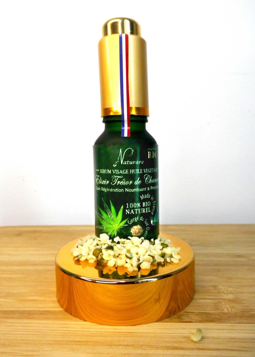 Élixir Trésor de Chanvre Bio - Huile Végétale15mL - Image 2