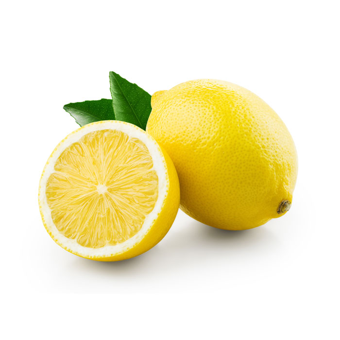 Citron Avec Un Goût Frais Et Agrumes Comme Une Perle Jaune