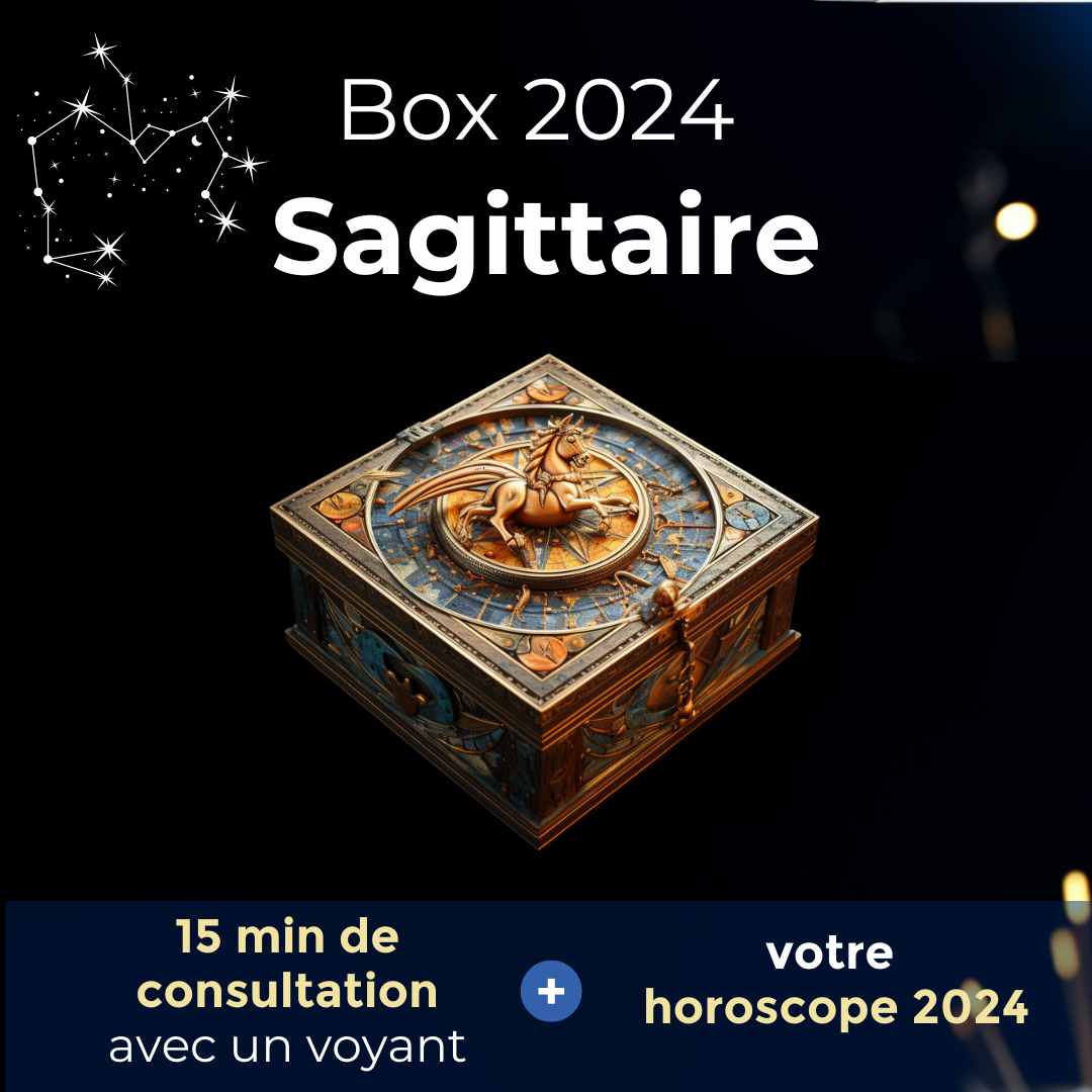 Box 2025 Sagittaire ♐ Votre horoscope + 15 min. avec un guide spirituel