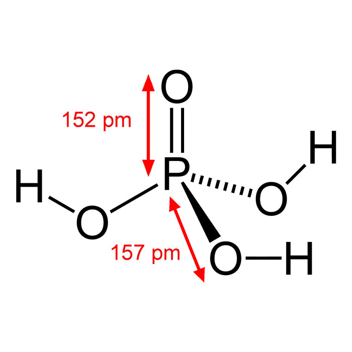 E338 Acide phosphorique à 75 % 1 L 1,6 kg : : Bricolage