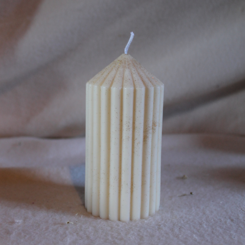 Bougie parfumée colonne format moyen