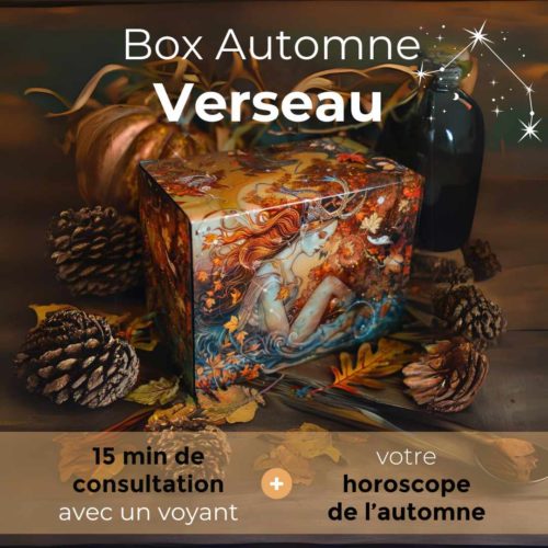 Box de l'automne du Verseau ♒Votre horoscope + 15 min. avec un guide spirituel