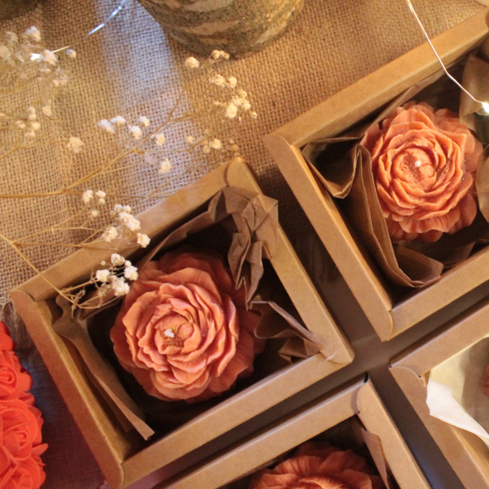 Bougie parfumée pivoine - Image 3